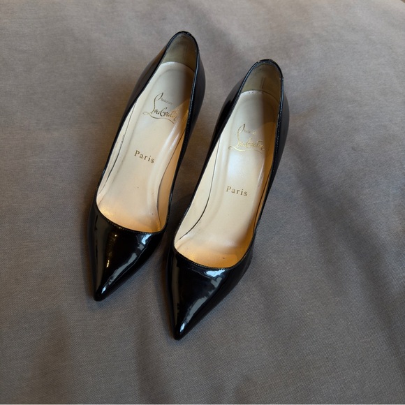 SOLD - CHRISTIAN LOUBOUTIN So Kate 100mm Patent Heels - Picture 3 of 7